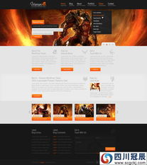 沉浸与专业 游戏行业网站的黑色大气设计精品案例解析